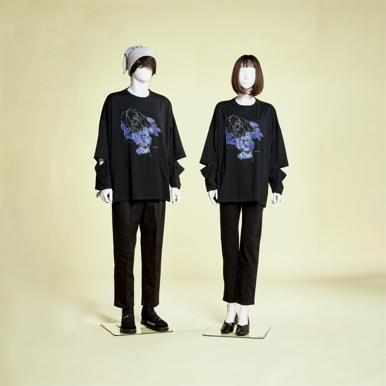 母と子 夜T