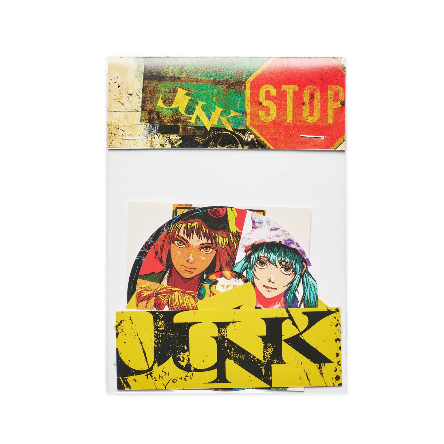 JUNK ステッカー STOP